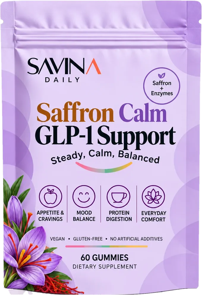 Savina Daily Saffron Calm pouch